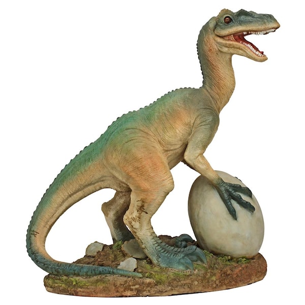 The Egg Beater Raptor Dinosaur Statue